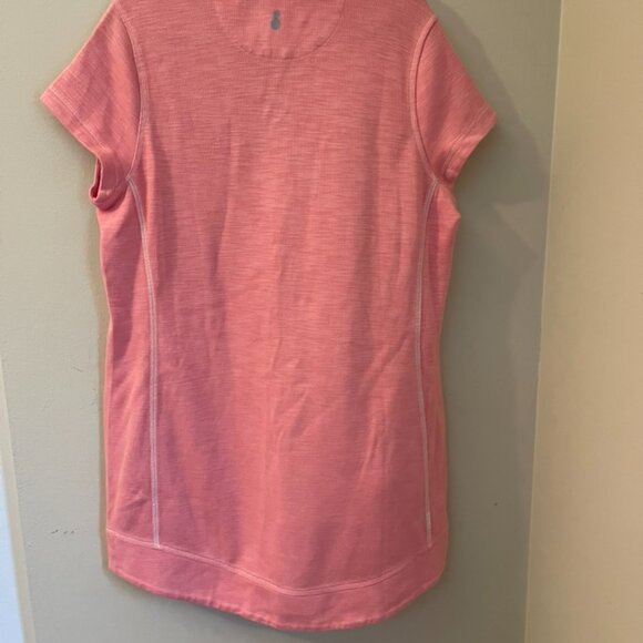 NWT Tommy Bahama Tobago 1/2 Zip Dress - Cabana Pink - XL - Picture 7 of 10